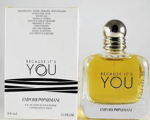 Оригинал Giorgio Armani Emporio Armani Because It’s You 100 мл ТЕСТЕР парфюмированная вода - фото 2