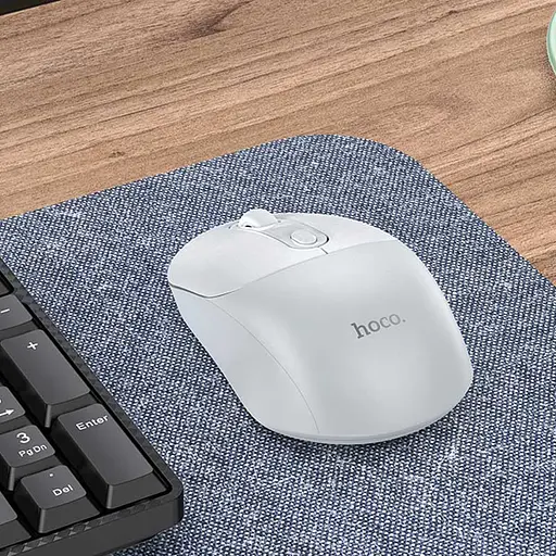 Мышь Hoco GM28 2.4G White / Gray - фото 4