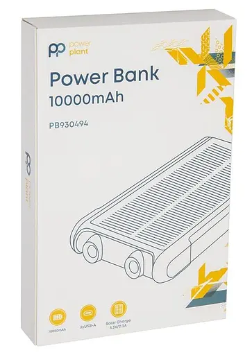 Павербанк PowerPlant Black-orange 10 000 mAh / 12 Вт (PB930494) - фото 4