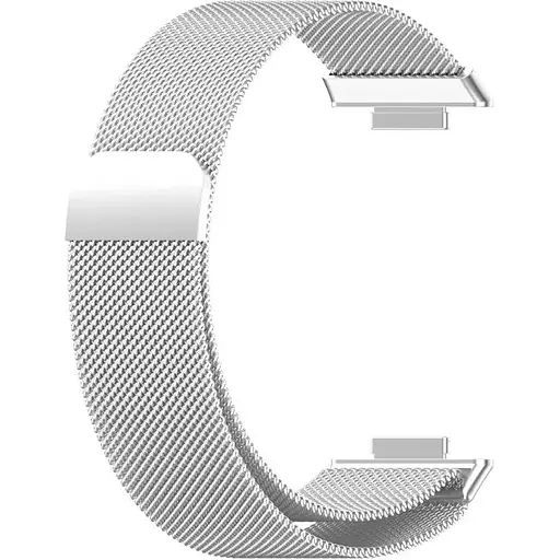 Ремешок DK для Huawei Watch Fit 2 Metal Milanese Loop Magnetic (silver)
