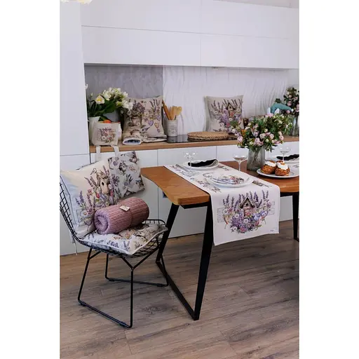 Кошик гобеленовий Прованс Лавандовий садочок (44350) - фото 4