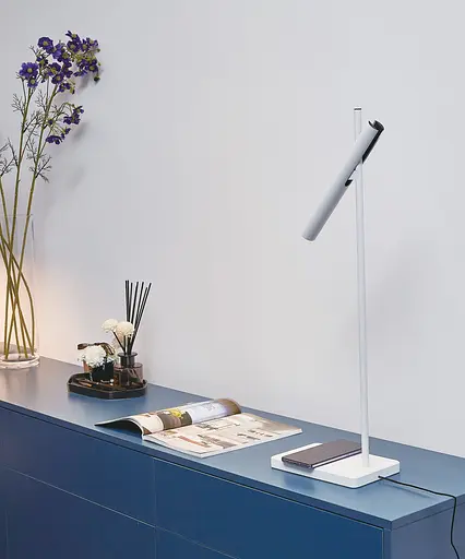 Настільна лампа Skarlat RTD3006 7W WH+BK 4000K - фото 4