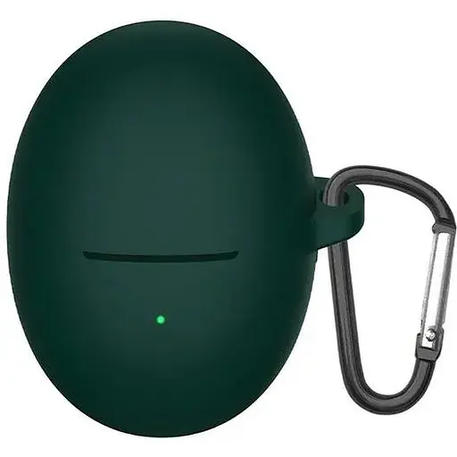 Чохол-накладка DK Huawei FreeBuds 6 | Silicone Candy Friendly з карабіном (green)