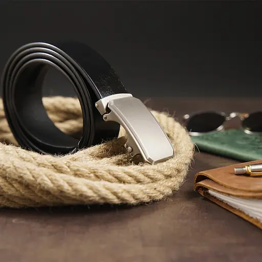 Ремінь шкіряний Vintage чоловічий 115х3,4 см acs0014850 - фото 5