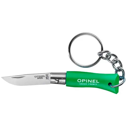 Нож Opinel Keychain №2 VRI Inox. Цвет – зеленый