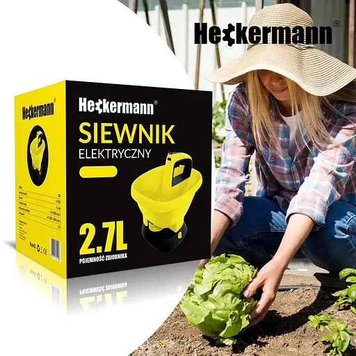 Разбрасыватель-сеялка Heckermann NX9103 аккумуляторная - фото 4