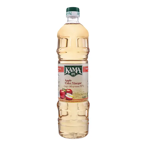 Уксус Кама яблочный 6%, 850 мл (819105) - фото 1