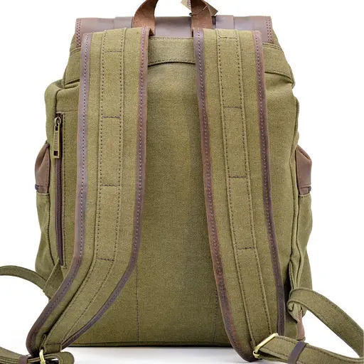 Кожаный мужской рюкзак TARWA 43х31х17 см sum0026202 - фото 4