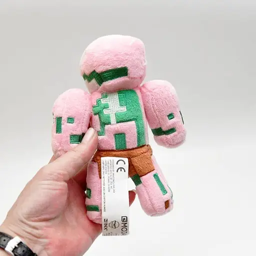 М'яка іграшка Minecraf Pigman Baby Майнкрафт Зомбі свиначоловік 22 см - фото 3