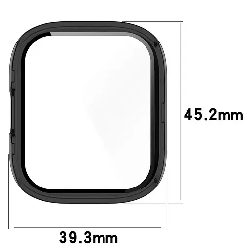 Захисний чохол Tamister для смартгодинника Redmi Watch 3 чорний - фото 3