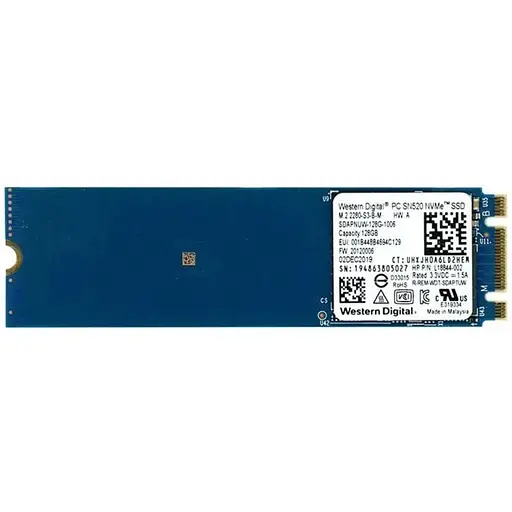 Накопичувач SSD WD M.2 2280 128GB (SDAPNUW-128G-1006) Б/В - фото 1