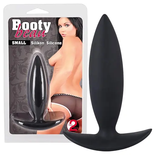 Анальна пробка Orion Booty Beau Small Analplug 10 см (чорний) - фото 4