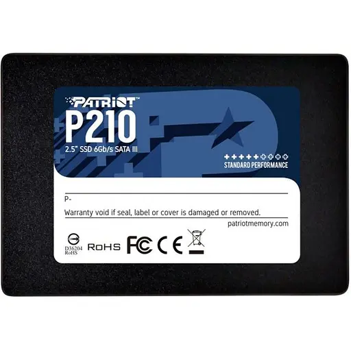SSD диск Patriot P210 256GB 2.5" SATAIII TLC (P210S256G25)
