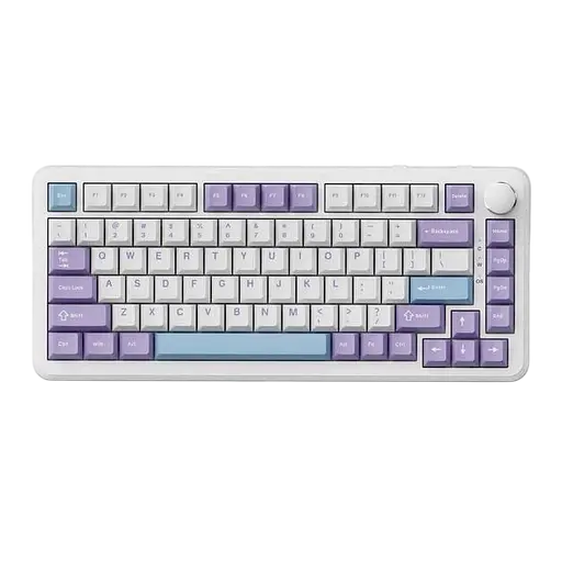 Клавиатура Ajazz AK820 Max RGB White Purple