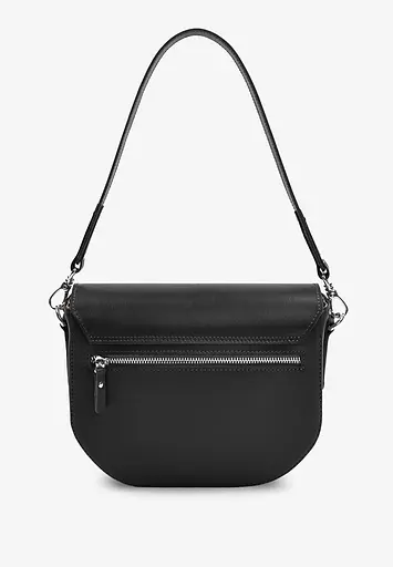 Жіноча шкіряна сумка Ruby L чорна - фото 6