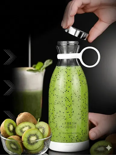 Портативний блендер для коктейлів і смузі - фото 5