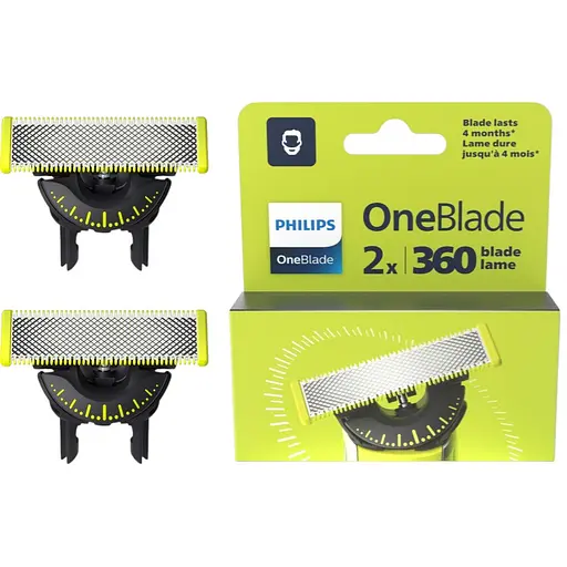 Змінне плаваюче лезо Philips OneBlade 360 2 шт. (QP420/50)