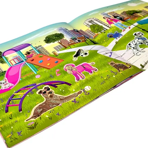 Дитяча книжечка з наклейками "Dogs & Cats" РМ-87-03 - фото 2