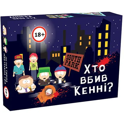 Настольная игра PlayRoom Кто убил Кенни? (укр.) (ВР_ХВК) - фото 1