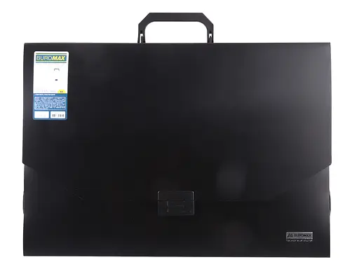 Портфель пластиковий А3/32 мм, Professional, чорний, BM.3725-01