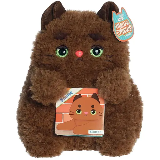 М'яка іграшка Aurora Кицюня Кориця коричнева 20 см (230396B)