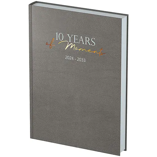 Щоденник датований Brunnen Euro 10 років А4, 208 аркушів сірий (70-22 404 014) - фото 2