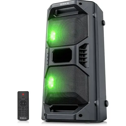 Акустична система Real-EL X-757 Black (EL121600007) - фото 1