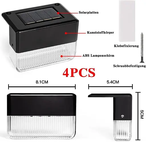 Сонячні ліхтарі для відкритого саду, водонепроникні сонячні ліхтарі - фото 2