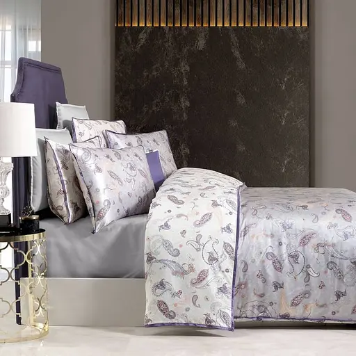 Постельное белье Ikarus Lila Шелк+Сатин Делюкс Sarev pbe0051724 - фото 1