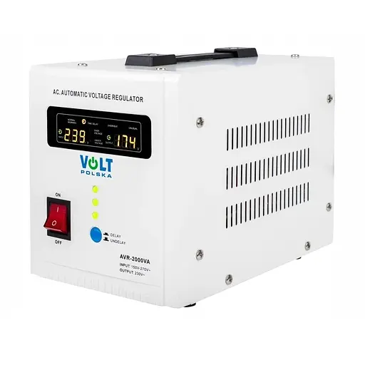 Стабілізатор напруги Volt Polska AVR 2000VA 150Vac-270Vac - фото 3