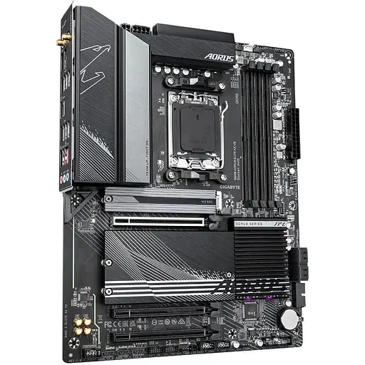 Материнська плата Gigabyte B650 A ELITE AX V2 sAM5 B650 4xDDR5 M.2 Wi-Fi BT HDMI DP ATX - фото 2