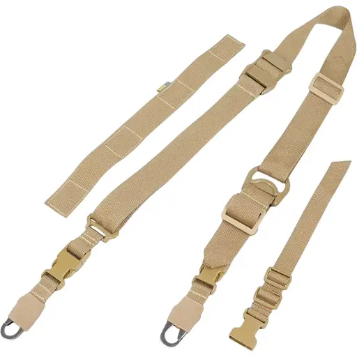 Ремінь Kiborg 2-точковий Gun Sling G-2 з пряжкою швидкого регулювання Triple-X Coyote (1000-k8014)