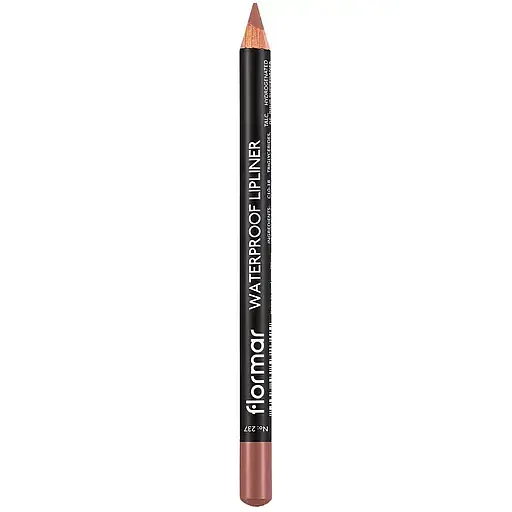 Водостійкий олівець для губ Flormar Waterproof Lipliner відтінок 237 (Rosy Sand) 1.14 г (8000019546569) - фото 1