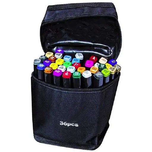 Набір двосторонніх маркерів Touch Sketch Marker у сумці Touch-36 36 шт. (1457479232) - фото 1