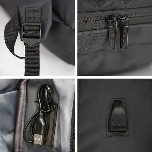 Рюкзак NikiBo Classic 14 л черный (30010105-01) - фото 5