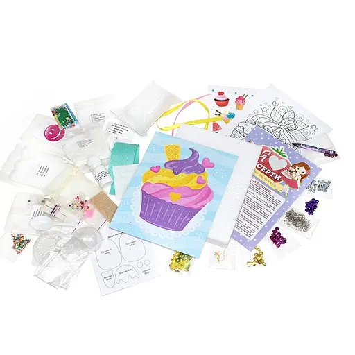 Большой набор для творчества "Я люблю десерты" Ранок 10100543, 8 изделий своими руками - фото 2
