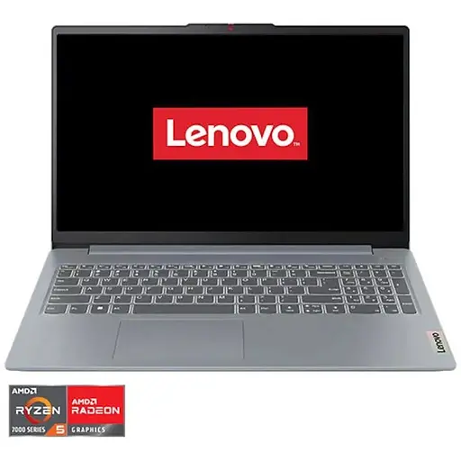 Ноутбук Lenovo IdeaPad Slim 3 15ABR8 5 7430U 43GHz, 6 ядер, IPS, 16GB DDR4, 2TB Radeon, Без ОС