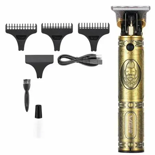 Профессиональный аккумуляторный триммер VGR V-085 в винтажном стиле