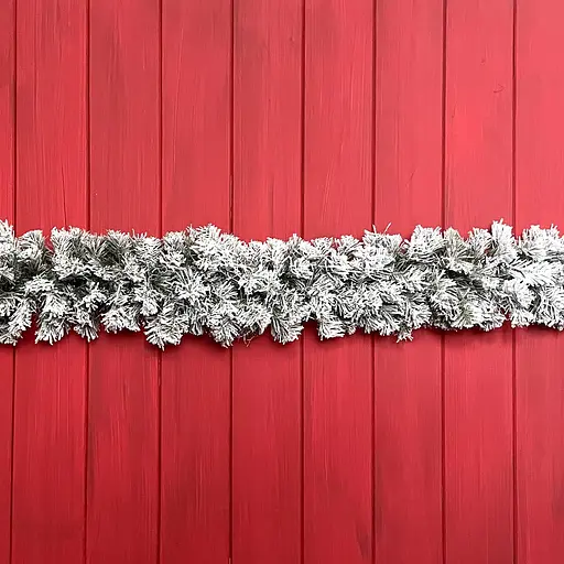 Гірлянда хвойна Hvoya Classic з плівки засніжена 2 м