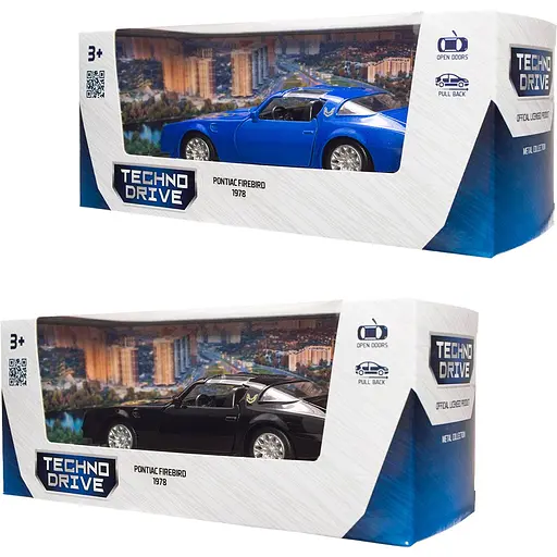 Автомодель TechnoDrive Pontiac Firebird 1978 (250410U) - фото 12