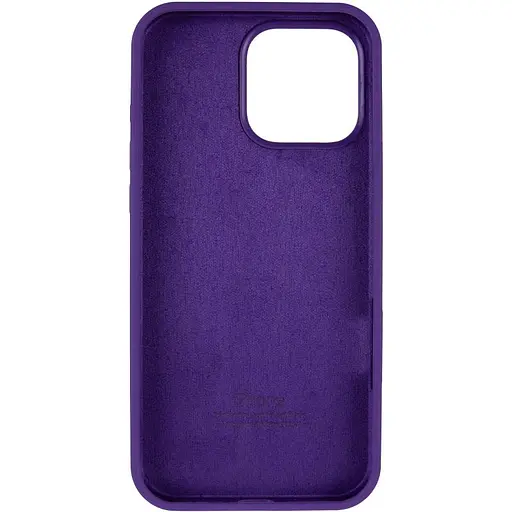 Чехол Epik Silicone Case Full Protective AA для Apple iPhone 16 Pro 6.3 Фиолетовый/Amethyst - фото 3