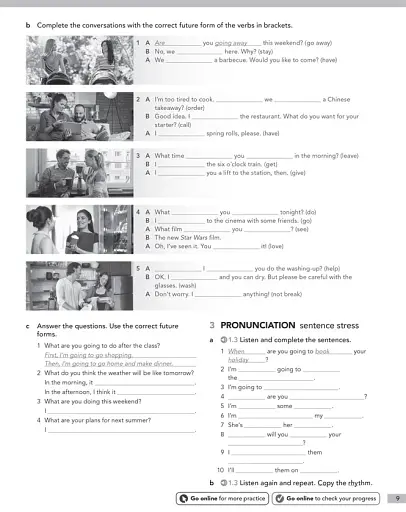 English File (4th Edition) Intermediate Workbook with key - фото 7