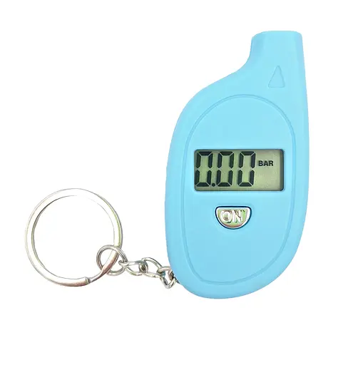 Манометр (тестер давления шин) цифровой LCD дисплей голубой (G0001639) - фото 4