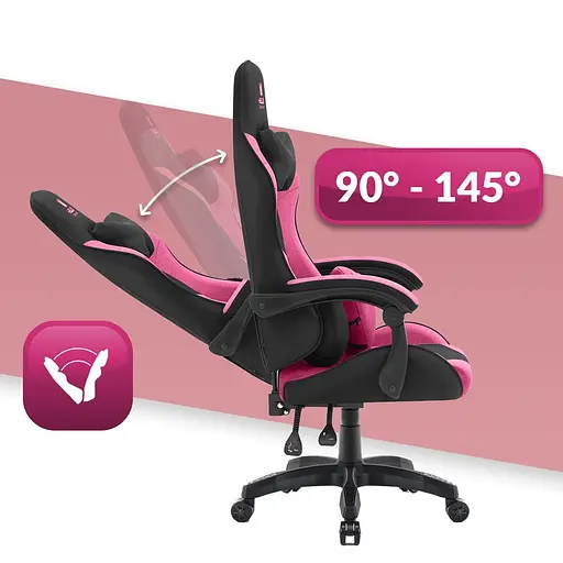 Компьютерное кресло Hell's Rainbow Black тканина - фото 5