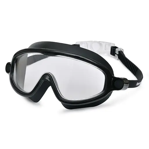 Дитяча маска для плавання Renvo Garsen JR Anti-fog чорний OSFM (1SM110-01) - фото 1