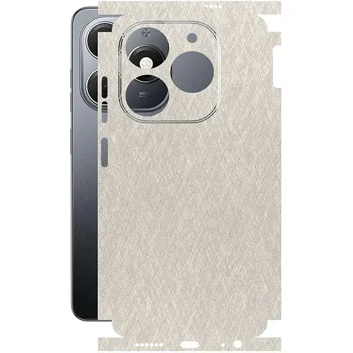 Захисна плівка StatusSKIN для Tecno Spark 20 Корпус Вініл Титан - фото 1