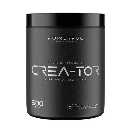 Креатин Crea-Tor Micronized, 500 грамм Лимон-лайм Powerful Progress 000288342