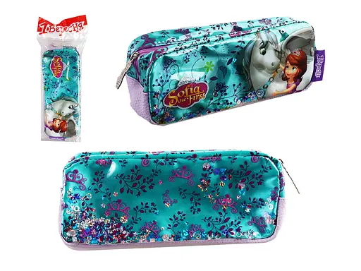 Пенал школьный мягкий 1 Сентября, Sofia, 1 отделение, 532381