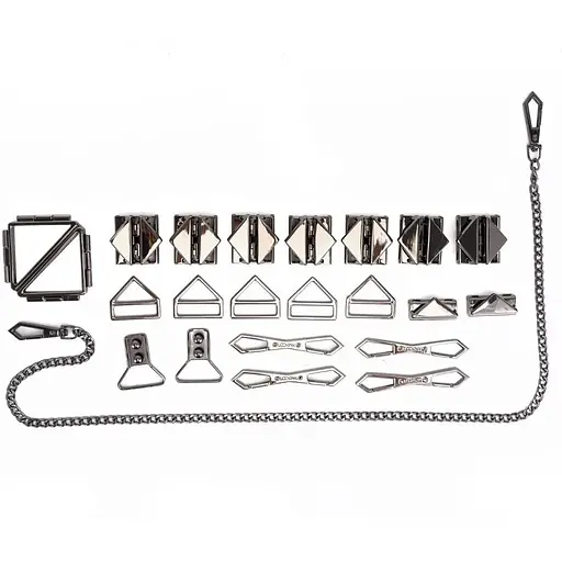 БДСМ-набір Lockink Bondage & RestRaint Black Set - фото 3