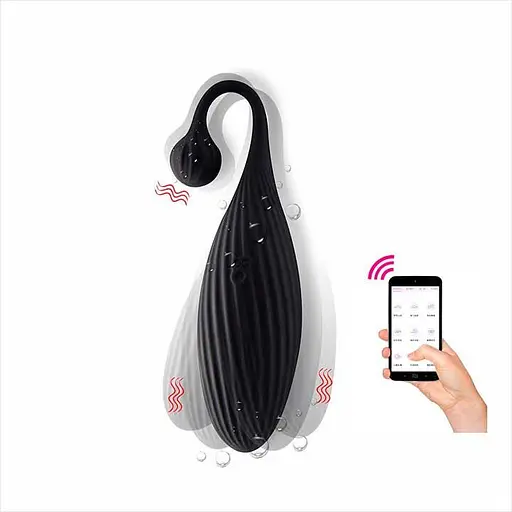 Инновационное смарт-виброяйцо Svakom Primo для женщин 158 мм черное